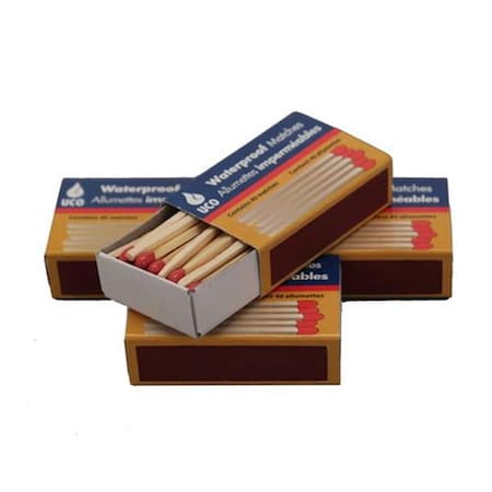Uco Waterproof Matches -4 MT-WAT-4PK