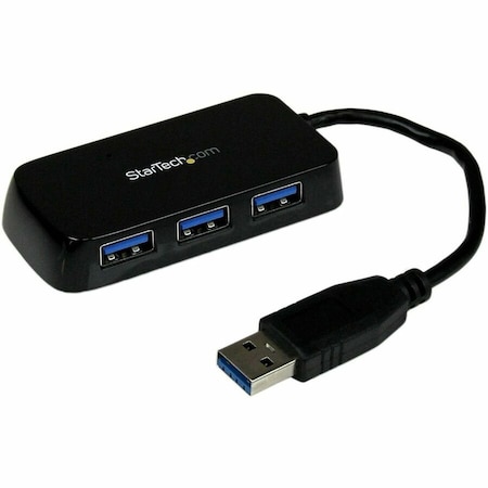 Startech.Com ADD FOUR USB 3.0 PORTS TO YOUR NOTEBOOK OR ULTRABOOK USING THIS SLIM AND PORTABL ST4300MINU3B