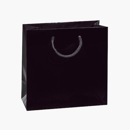 Nashville Wraps Black Matte Gift Bags, Filly 12x5x12, 10PK MTFMBK