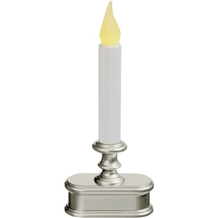 Xodus Innovations Candle, AA Battery, LED Bulb, Amber Bulb, Pewter Holder FPC1221P