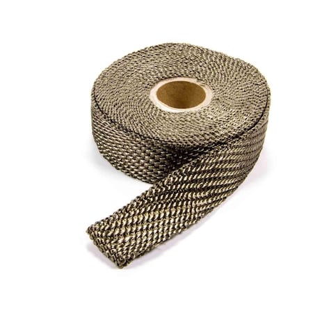 Design Engineers 1 in. x 50 ft. Titanium Exhaust Wrap, Carbon Fiber DSN10126