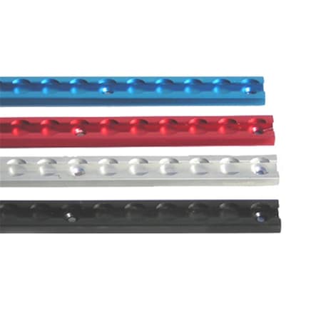 House 4 ft. Aluminum S Track, Black HO492330