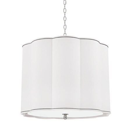 Hudson Valley Lighting Sweeny 5 Light Chandelier 25 In. Polished Nickel 7925-PN
