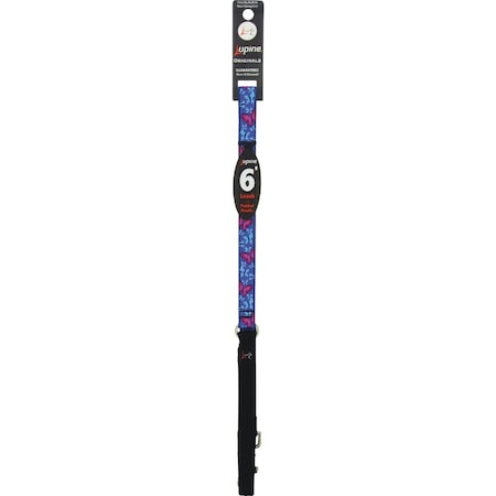 Lupine 3/4'' x 6 Ft. Woven Pattern Social Butterfly Dog Leash 54009
