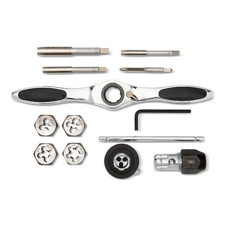 Gearwrench Tap & Die Set, Plug; Taper, 13 82817