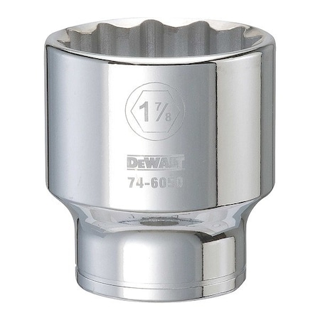 Dewalt Impact Socket, 2/4in, 12-Point, 1-7/8in SAE DWMT74605OSP