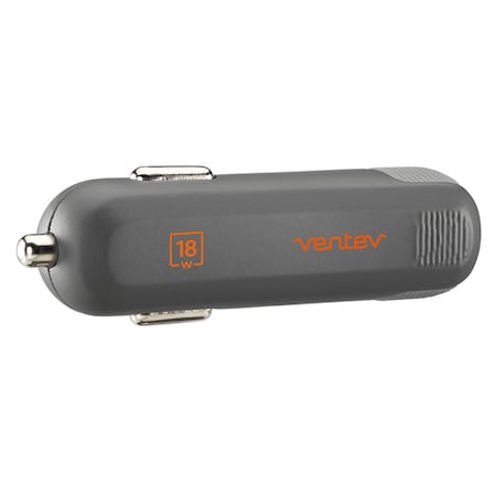 Ventev Pd 18w Dashport Pd1180 Usb C Car Charger, Gray DPPD1180VNV