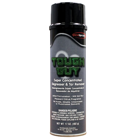 Quest Specialty Tough Guy Super Concentrated Degreaser, Tar Remover 20 oz. Can, 12PK 5230