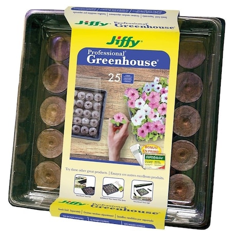 Jiffy J425ST-16 Greenhouse Starter Kit, 25-Piece J425GS