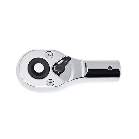 Gearwrench 3/4" Drive 24 Geared Teeth Teardrop Head Style Release Ratchet, 6.1" L, Bright Chrome Finish 81402