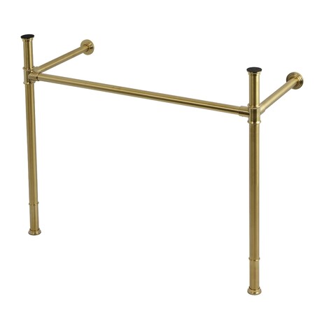 Kingston Brass Stainless Steel Console Sink Legs, Brushed Brass VPB36417