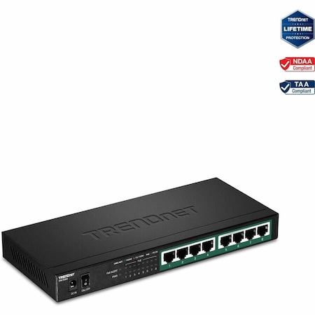 Trendnet 8 Port Gigabit PoE plus Switch TPETG84