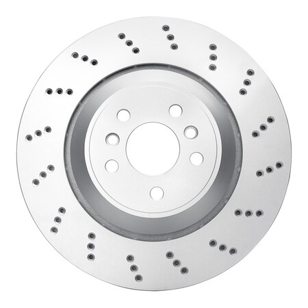 Dynamic Friction Co DFC GEOSPEC Coated Rotor - Drilled 624-31187D