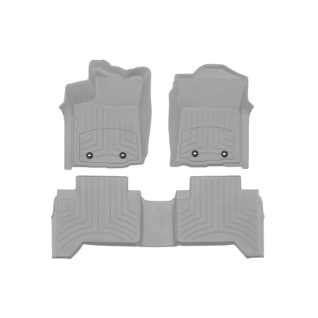 Weathertech Grey, Front and Rear FloorLiner HP 4612991IM-468722IM
