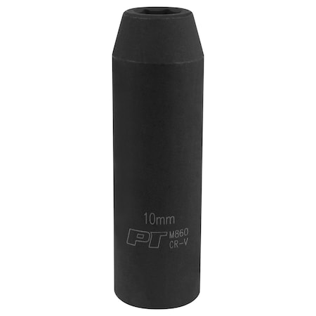 Performance Tool 1/2 In Dr. Deep Impact Socket 10Mm Socket Dp Imp 1, M860 M860