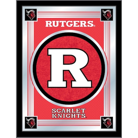 Holland Bar Stool Co Rutgers 17" x 22" Logo Mirror MLogoRutger