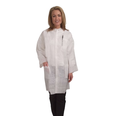 Cordova Lab Coat, Polypropylene, 50 PK LC55XXL