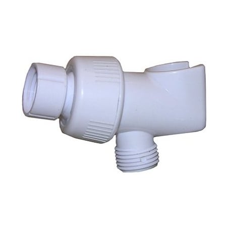 Larsen Supply Co Wht Shwr Arm Bracket 08-2423