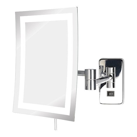 See All Industries Makeup Mirror, 13 in H, 11 in L, 3 in D HLEDCSA69D