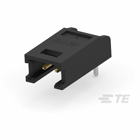 Te Connectivity PCB Mount Header, 2.54 mm, Printed Circuit Board, Tin Plated 280377-2