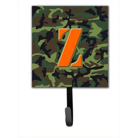 Carolines Treasures Letter Z Initial Monogram - Camo Green Leash Holder Or Key Hook CJ1030-ZSH4