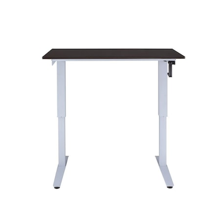 Homeroots 47" Espresso and White 286415
