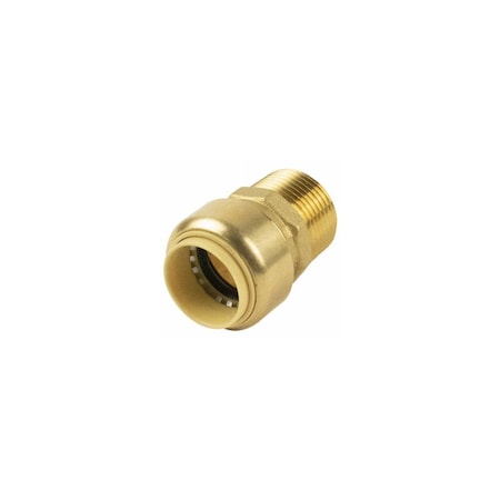 Proline Series ProLine 1 In. PF x 1 In. MIP Brass Push Fit Male Adapter 6630-105