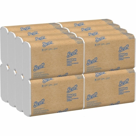 Scott Multifold Paper Towels, White, 16 PK KCC37490
