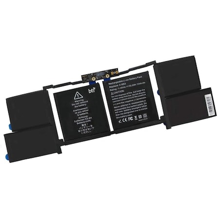 Battery Technology REPLACEMENT LI-POLYMER INTERNAL NOTEBOOK BATTERY FOR APPLE A1990 TOUCH MID 2018, A1953-BTI