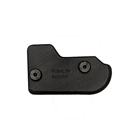 Robalon Snow Thrower Skid Shoe, Composite, Replaces John Deere M147167 A205BS