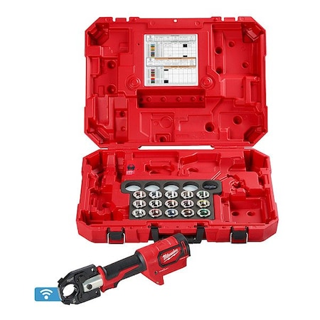 Milwaukee Tool Crimper, 5.28" L, 3.15" W, 16.68" H 2679-600CU