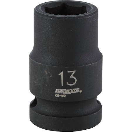 Channellock 1/2'' Drive 13 mm 6-Point Shallow Metric Impact Socket 302885