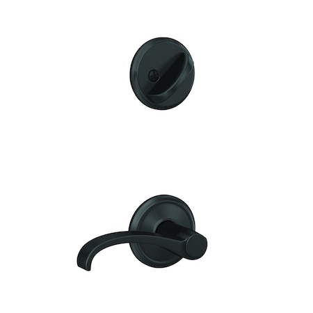 Schlage Residential Schlage Custom Custom Whitney Lever with Alden Rose Interior Active Trim with 16680 Latch and FC59WIT622ALD