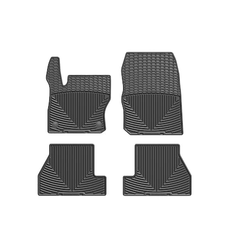 Weathertech Black, Front and Rear All Weather Floor Mats W254-W272