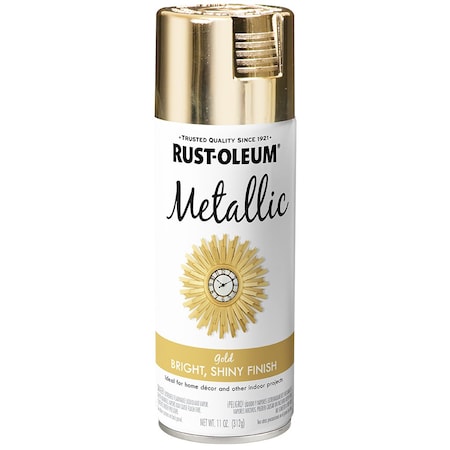 Specialty 11 Oz Rust-Oleum Gold Metallic Spray Paint 340647
