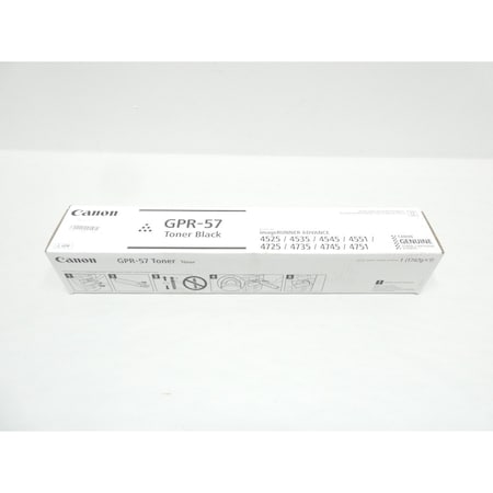Canon BLACK PRINT AND TONER CARTRIDGE GPR-57 0473C003AA