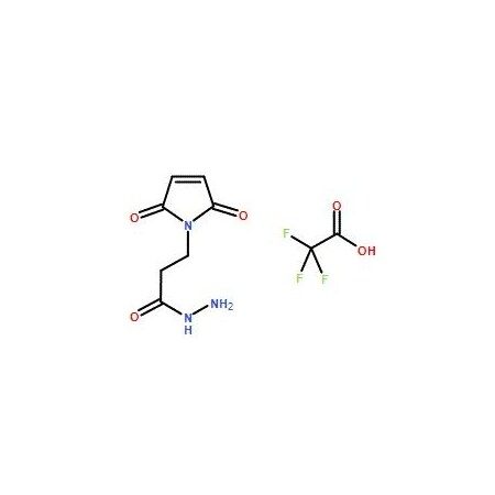Ak Scientific 3-(2, 5-Dioxo-2, 5-dihydro-1H-pyrrol-1-yl)propanehydrazide 2, 2, 2-trifluoroacetate (100mg), CAS 359436 5132AH-100mg
