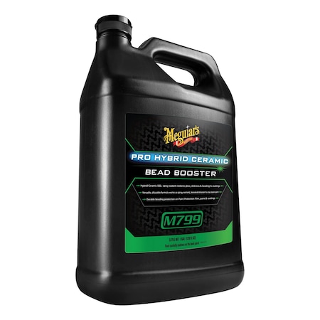 Meguiars Pro Ceramic Bead Booster, 1 gallon Can, Gloss, Milky White, Liquid M79901
