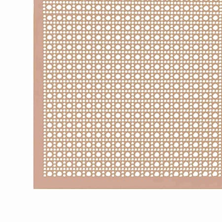 M-D Building Products 12 in. x 24 in. x .020 in. Champagne Bronze Aluminum Sheet Lincane 57572