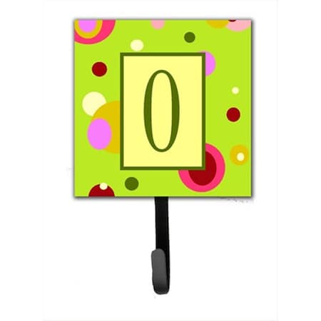 Carolines Treasures Letter O Initial Monogram - Green Leash Holder Or Key Hook CJ1010-OSH4