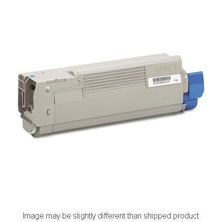 Okidata Replacement, CYAN Compatible Toner, 10,000 page yield 44059215