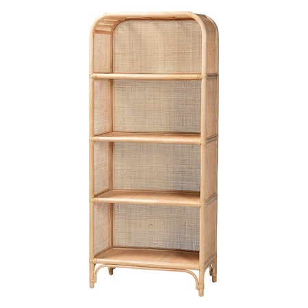Bali & Pari Chusi Natural Rattan Decorative Shelf 260-14448-ZORO