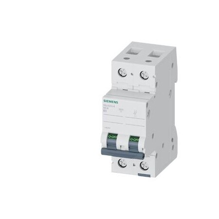 Miniature circuit breaker 400 V 10kA 2pole B 3A
