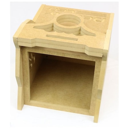 Deejay Led 1 DIN Space Plus 5 EQ Stylish Wooden Controller Case for Mobile Competitions TBH1DIN5EQ