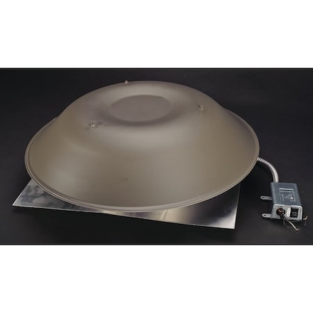 Lomanco LOMANCO LomanCool 2000WB Standard Power Vent, Aluminum 2000WB