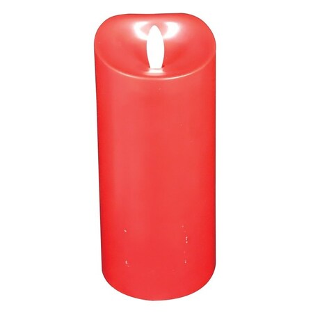 Hometown Holidays Christmas Candle, 7 in Candle, Cinnamon Fragrance, Red Candle 25307