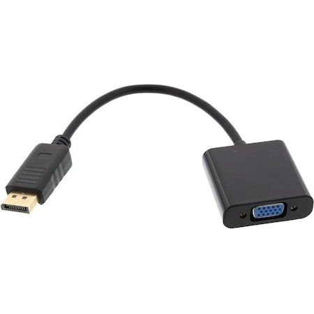 Axiom 3-In-1 Displayport To Hdmi, Vga And Dvi Video Adapter - Black DPMVGAFK-AX