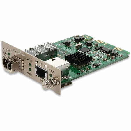 Add-On 10GBASE-T RJ-45 TO 10GBASE-SRLC 850NM 300M STANDALONE MEDIA CONVERTER CA ADD-MCC10GRJLC-SR-SK