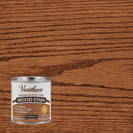 Varathane Fast Dry Gunstock Wood Urethane Modified Alkyd Interior Wood Stain 1/2 Pt. 262026