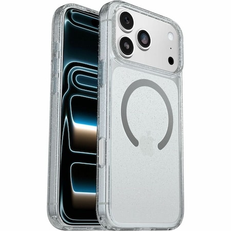 Otterbox Symmetry Clear Magsafe Case With Camera Control For Apple Iphone 17 Pro Max - Stardust 3.0 77-98862